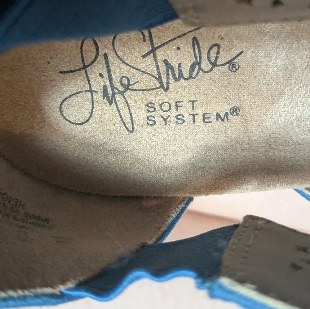 Life Stride, 'Heidi' Wedge- Blue